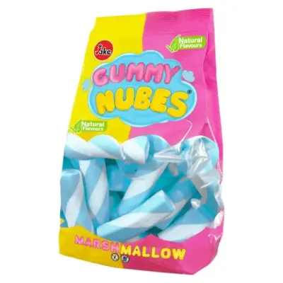 Зефір Маршмелоу "Крем" БЕЗ ГЛЮТЕНА І ЛАКТОЗИ Gummy Nubes Marshmallow Creamy Bleu 500 г Іспанія