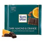 Шоколад чорний із Мигдалем і Апельсinом Ritter Sport Dark Almond&Orange Німеччина 100 г