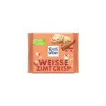 Шоколад білий хрусткий із крипсами Ritter sport WEISS+CRISP Німеччина 100 г