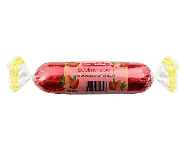 Марципан в чорному шоколаді Schluckwerder Edelmarzipan 125 г Німеччина