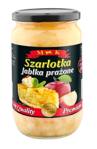 Яблука смажені (печені) Преміум'якості M&K Szarlotka JabΩka Pra ⁇ one Польща 650г