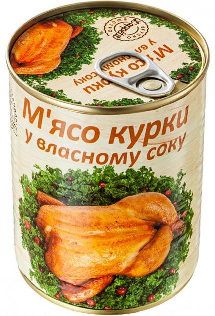 М'ясо курки у власному соку L'appetit 340 г Україна
