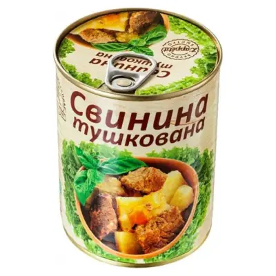 Свинина тушкована L'appetit 340 г Україна
