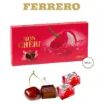 НОВИНКА! Цукерки Праліне Мон Чері Ferrero Mon Cheri Piemont-Kirsche (15шт+3шт) 189 г Німеччина