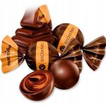 Шоколадні цукерки з начинкою Брауні Pszczolka Chocolate pralines Brownie 1 кг Польща