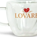 Подарунковий набір 4 сорти чаю Lovare + скляна чашка 56г