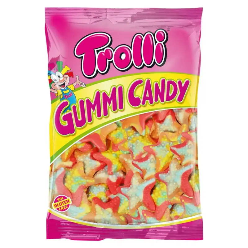 Желейні цукерки без глютену Trolli Морські Зірки Німеччина 1кг