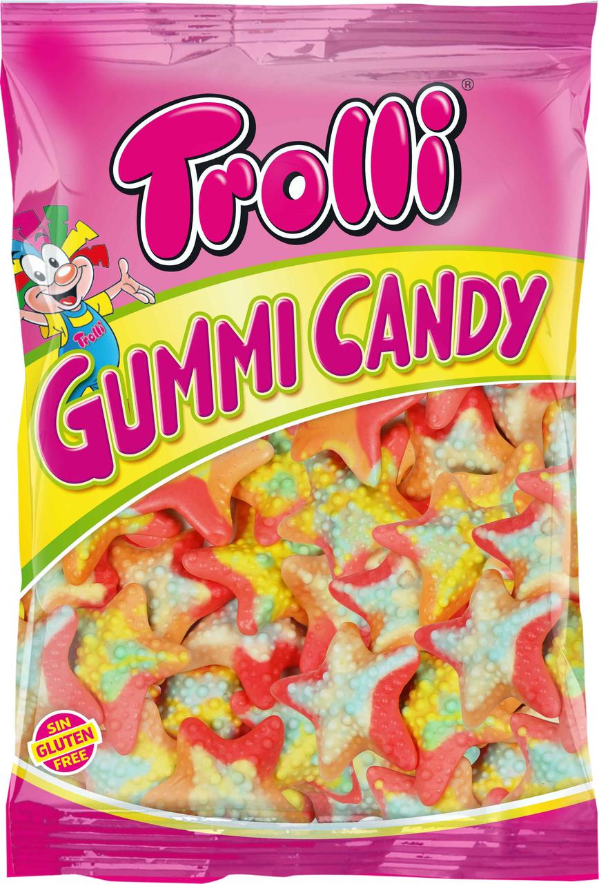 Желейні цукерки без глютену Trolli Морські Зірки Німеччина 1кг