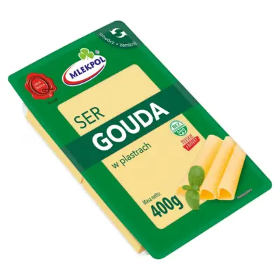 Сир у пластинках Gouda 400 г Польща