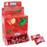 Жувальні гумки БЕЗ ГЛЮТЕНА Vidal Strawbs (200шт х 5 г) Іспанія