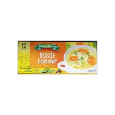 Бульйонні кубики курячі Gusto Culinario Rosol 12 кубиків 120 г Польща
