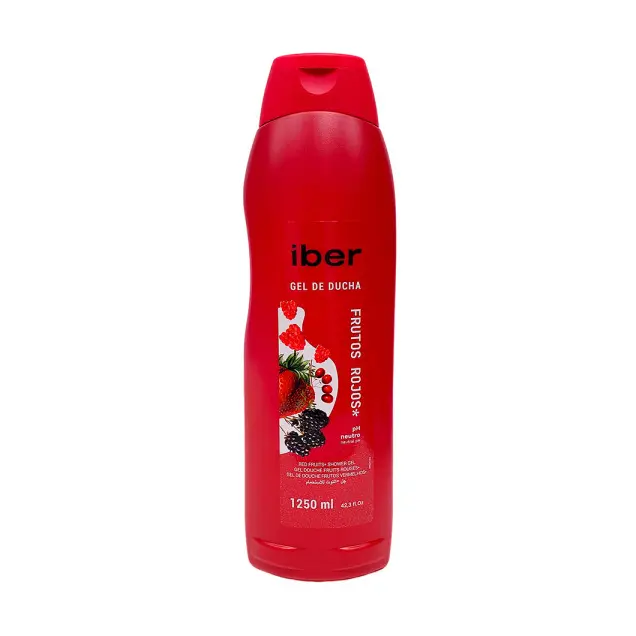 Гель для душу Ягідний IBER Gel de Ducha Frutos Rojos 1250мл Іспанія