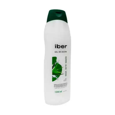 Гель для душу Алоє Вера IBER Gel de Ducha Dermo Aloe Vera 1250мл Іспанія