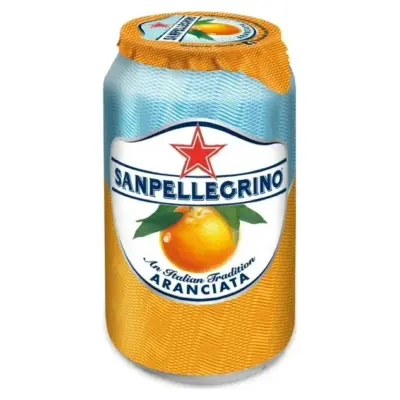 Напій слабогазований апельсиновий Sanpellegrino Naturali Aranciata 330 мл Італія