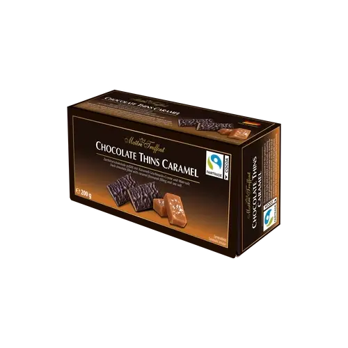 Шоколадні цукерки з карамеллю Maitre Truffout 200 г Німеччина