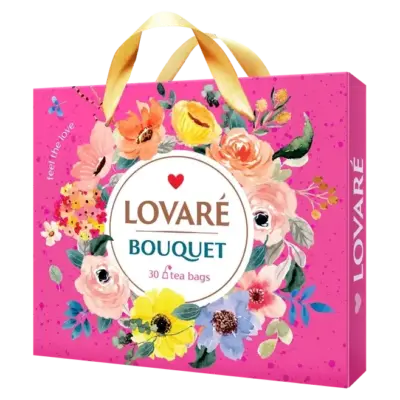 Чай набор Lovare Bouquet 6 видов по 5 пакет (30шт)