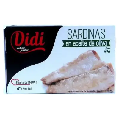 Сардини в оливковій олії Didi Sardinas en Aceite de Oliva 117г Іспанія