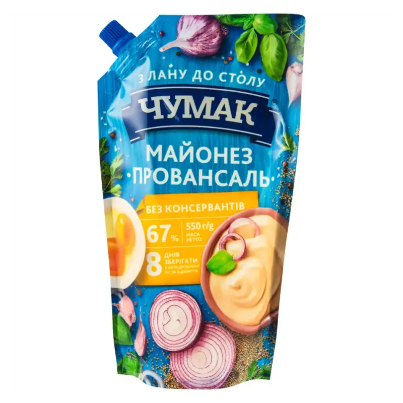 Майонез Чумак Провансаль 67% 300 г