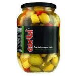 Оливки зелені без кісточки Corbi Coctel Alcaparrado 835/480 г Іспанія