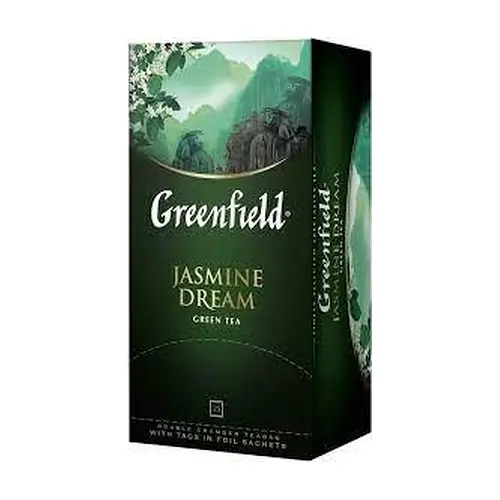 Чай зелений китайський байховий Greenfield “Jasmine Dream” (25 пакетиків х 2г) 50г