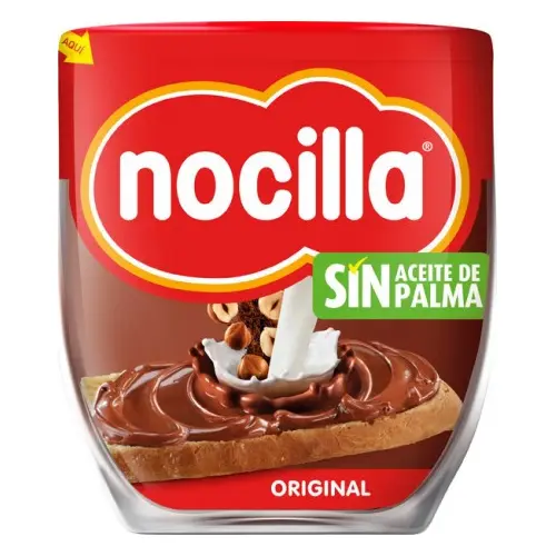 Шоколадна-горіхова паста Nocilla Original без пальмової олії та глютену 380г Іспанія