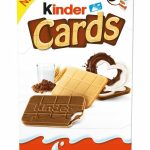 Печиво з шоколадно-молочною начинкою Kinder Cards (6 шт. х 12,8 г) 76.8 г Польща