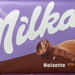 Шоколад молочний із горіховим кремом Milka Noisette Швейцарія 100 г