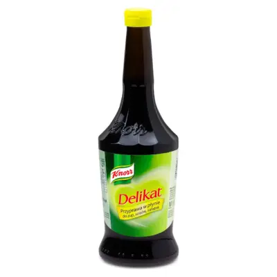 Приправа рідка для супів, соусів та салатів БЕЗ КОНСЕРВАНТІВ Knorr Delikat 174г Польща