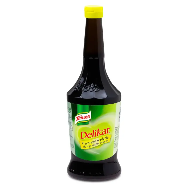 Приправа рідка для супів, соусів та салатів БЕЗ КОНСЕРВАНТІВ Knorr Delikat 174г Польща