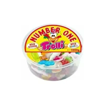 Желейні цукерки Trolli number one N 1 Німеччина 1кг