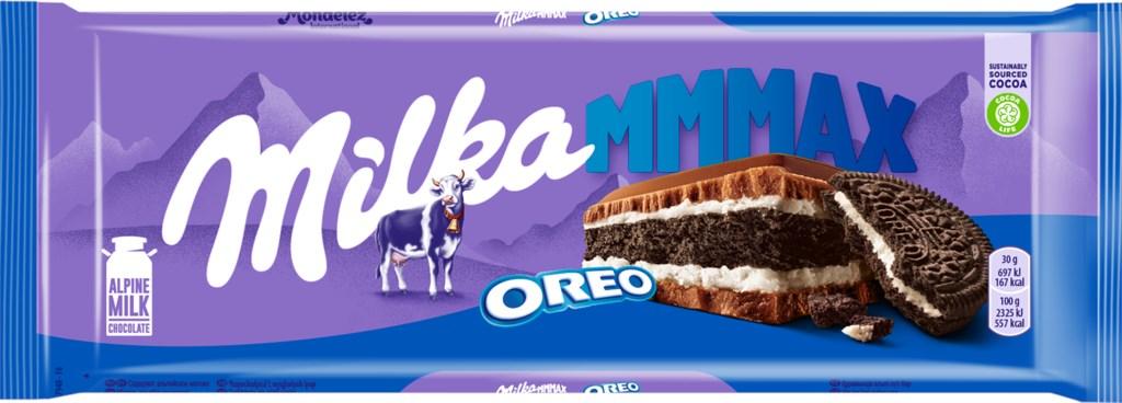 Шоколад молочний Milka Oreo Швейцарія 300г