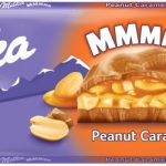 Шоколад Milka Peanut Caramel (c карамеллю і арахісом) Швейцарія 276г