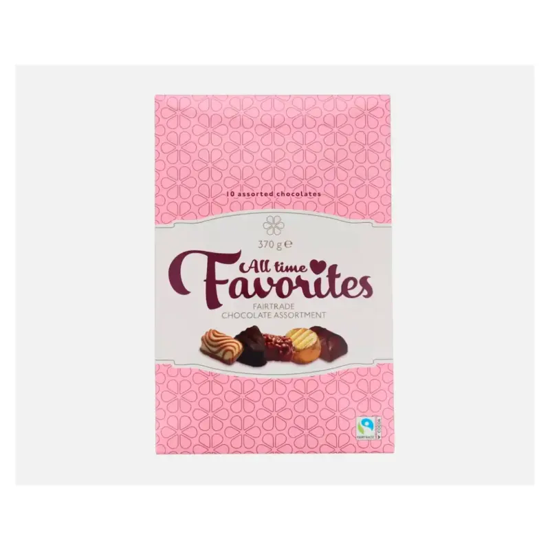 Шоколадные конфеты Ассорти All Time Favorites Fairtade 370г Нидерланды