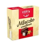 Цукерки пташине молоко з ванільним смаком у шоколаді Fiesta Mleczko Waniliowe380г Польща