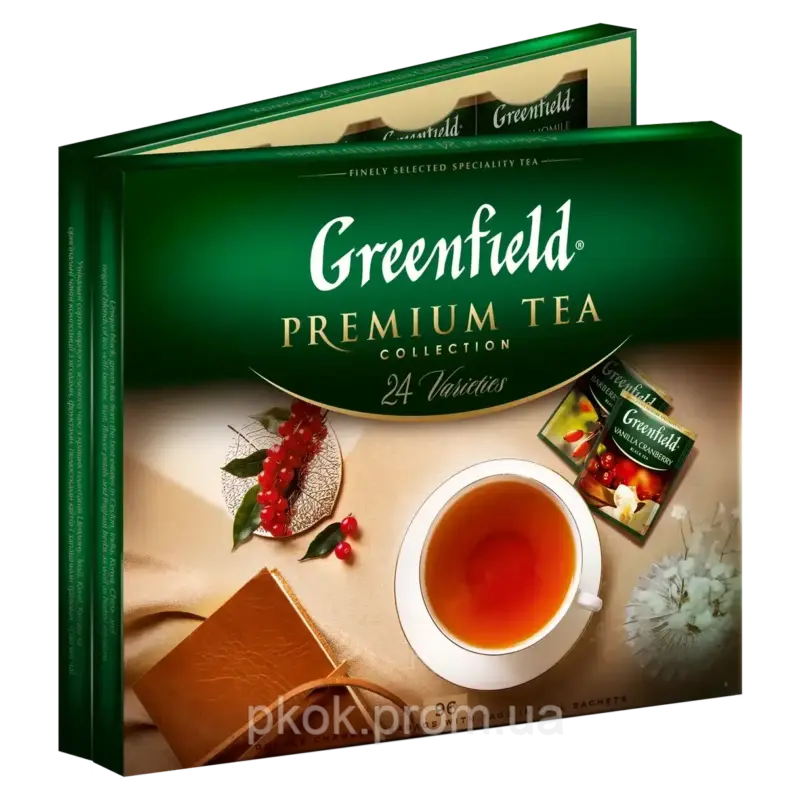 Набір із 24 сортів чаю Greenfield «Premium Tea» (96пакет.) 167,2г