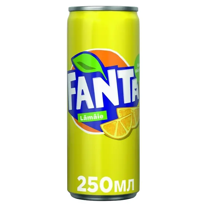 Напій сильногазований Fanta Лимон 250 мл