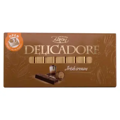 Шоколад DELICADORE Irish Cream (з ірисовим кремом) Baron Польща 200 г