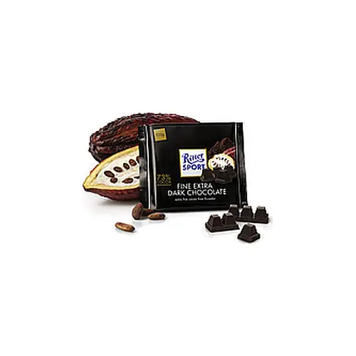 Шоколад Ritter Sport Edel-Bitter (Какао з еквадору 73%)