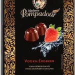 Цукерки шоколадні Мадам Помпадур Водка та полуниця Madame Pompadour 150 г Німеччина