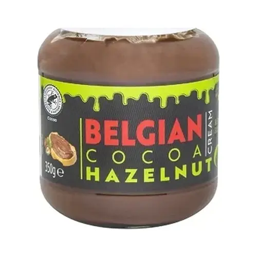 Шоколадно-горіховий крем БЕЗ ПАЛЬМОВОГО МАСЛА Cornellis Belgian 350 г Польща
