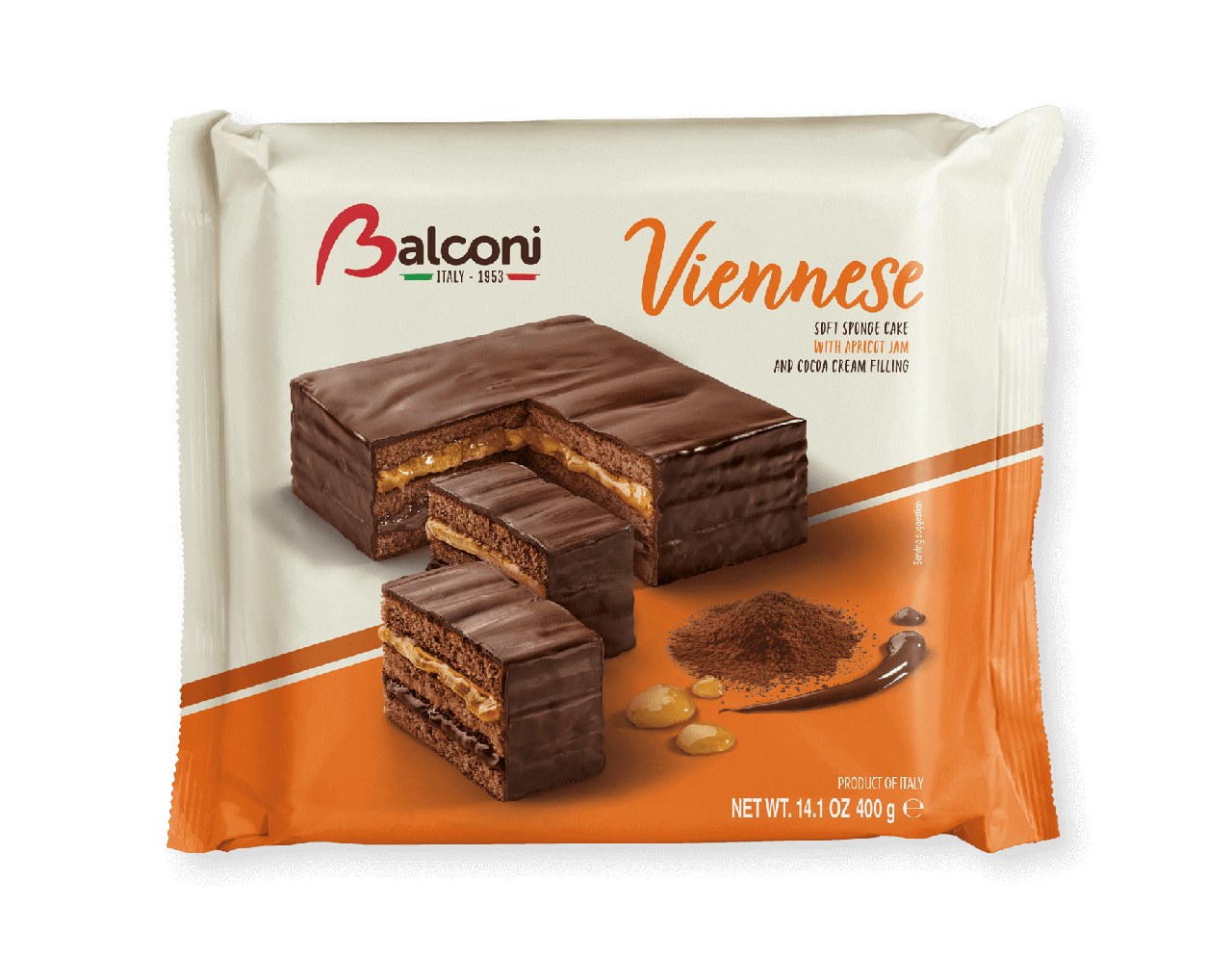 Торт Віденський Balconi Viennese 400г Італія