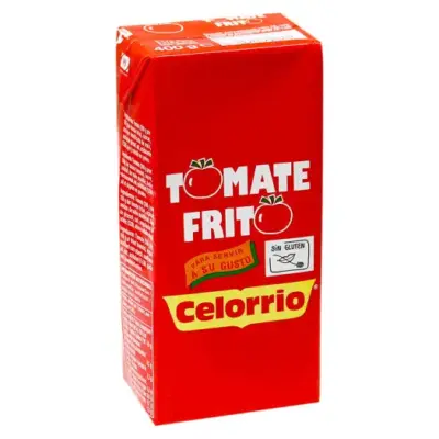 Томатне пюре із смажених помідор БЕЗ ГЛЮТЕНУ Celorrio Tomate Frito 400г Іспанія