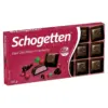 Шоколад чорний із журавлинним кремом Schogetten Dark Chocolate Cranberry 100 г, Німеччина
