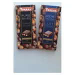 Шоколад молочний Torras з цільним лісовим горіхом Іспанія 200г