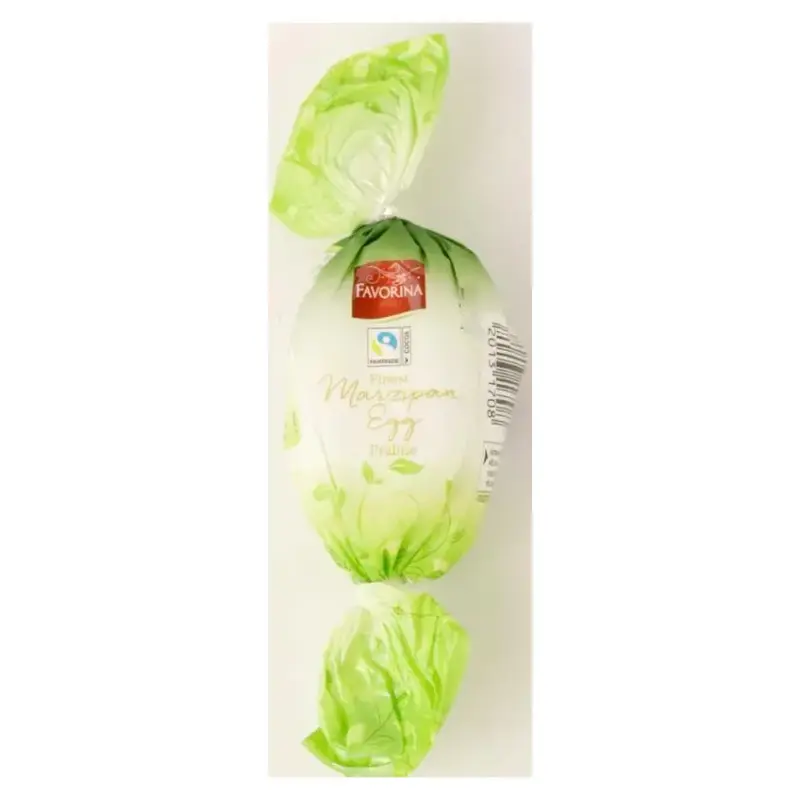 Яйце Марципан із лісовим горіхом у чорному шоколаді Favorina Marzipan Egg Praline 100 г Німеччина