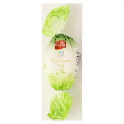 Яйце Марципан з лісовим горіхом у чорному шоколаді Favorina Marzipan Egg Praline 100г Германия