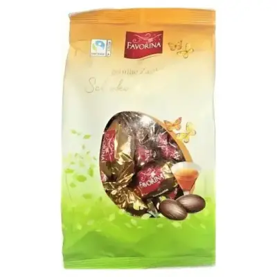 Шоколадні яйця з лікером "Касис" Favorina Creme de Cassis 150 г Німеччина
