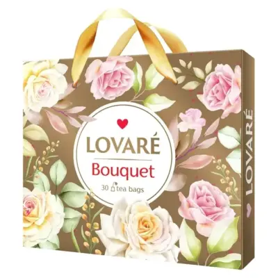 Чай Lovare Асорті "Букет" Bouquet 6 видів по 5 пакет (30шт)