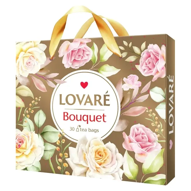 Чай Lovare Асорті “Букет” Bouquet 6 видів по 5 пакет (30шт)