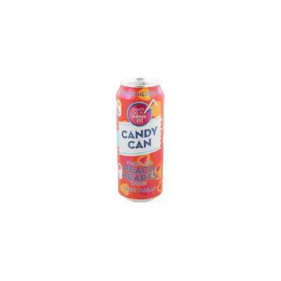 Напій газований зі смаком персика БЕЗ САХАРА Candy Can 0.5 л Нідерланди